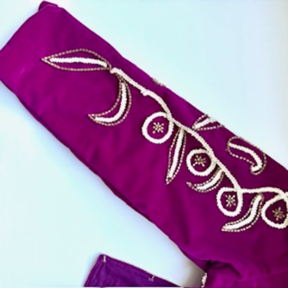 Velvet Beaded Top - Picture 8 of 16